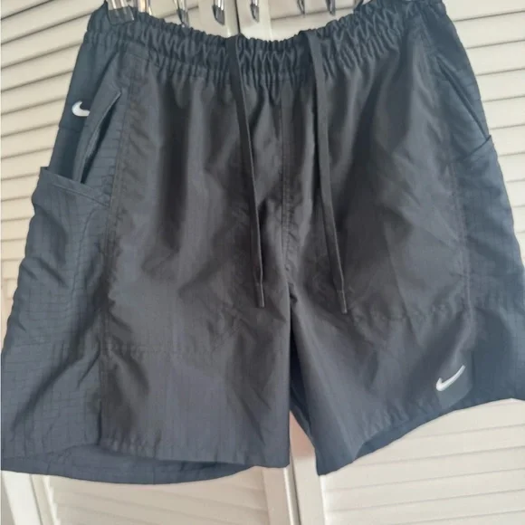 Nike Charcoal Dri-FIT Shorts - Picture 1 of 5